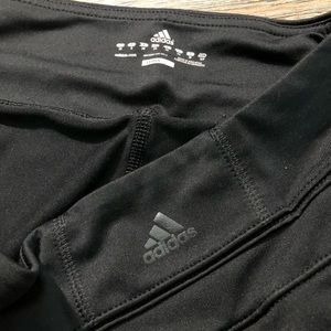 Adidas black yoga pants